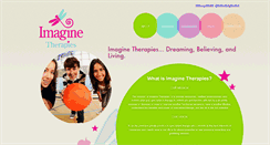 Desktop Screenshot of imagine-therapies.com